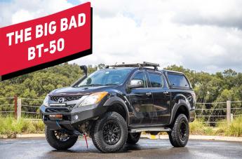 MAZDA BT 50 REBEL MATTE BLACK